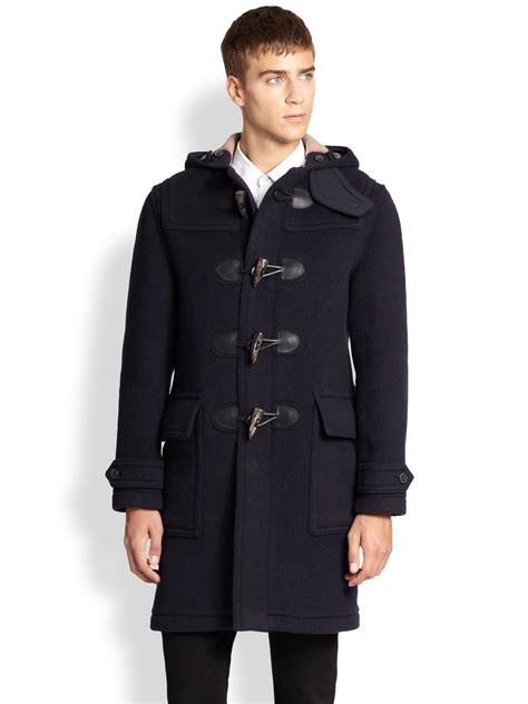 burberry men duffle coat|burberry bubble coat men.